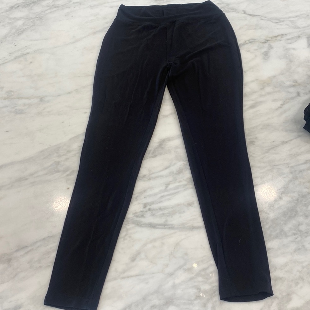 HATCH LAYERS black maternity leggings
